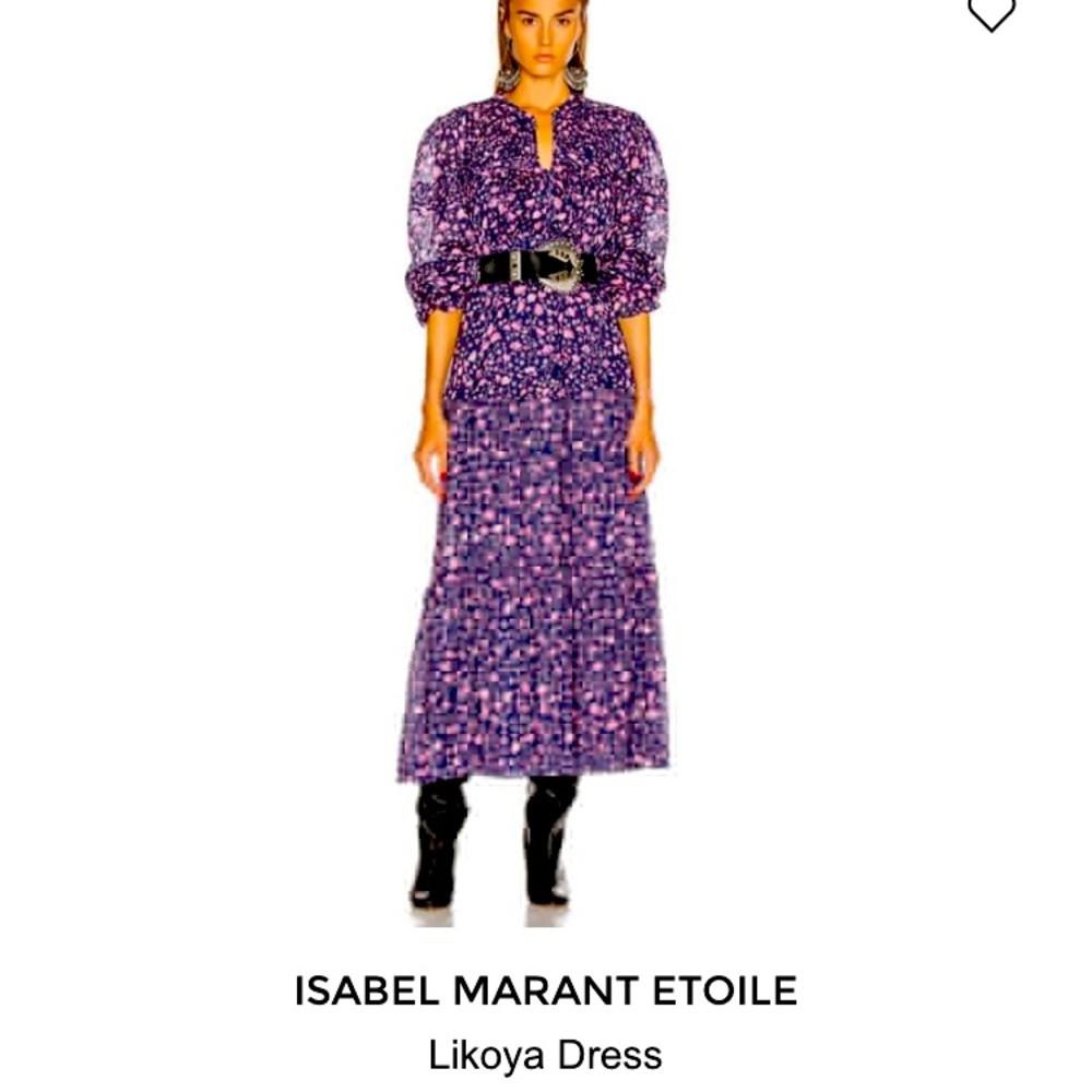 ❌SOLD❌Isabel Marant Likoya etoile cotton maxi dress